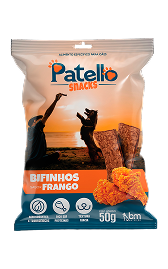 Snacks Bifinhos sabor frango